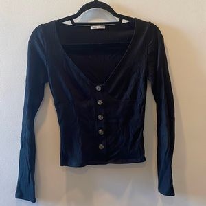 Long sleeve reformation top